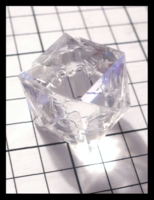 Dice : Dice - 24D - Gamescience Clear Transparent - FA collection buy Dec2010